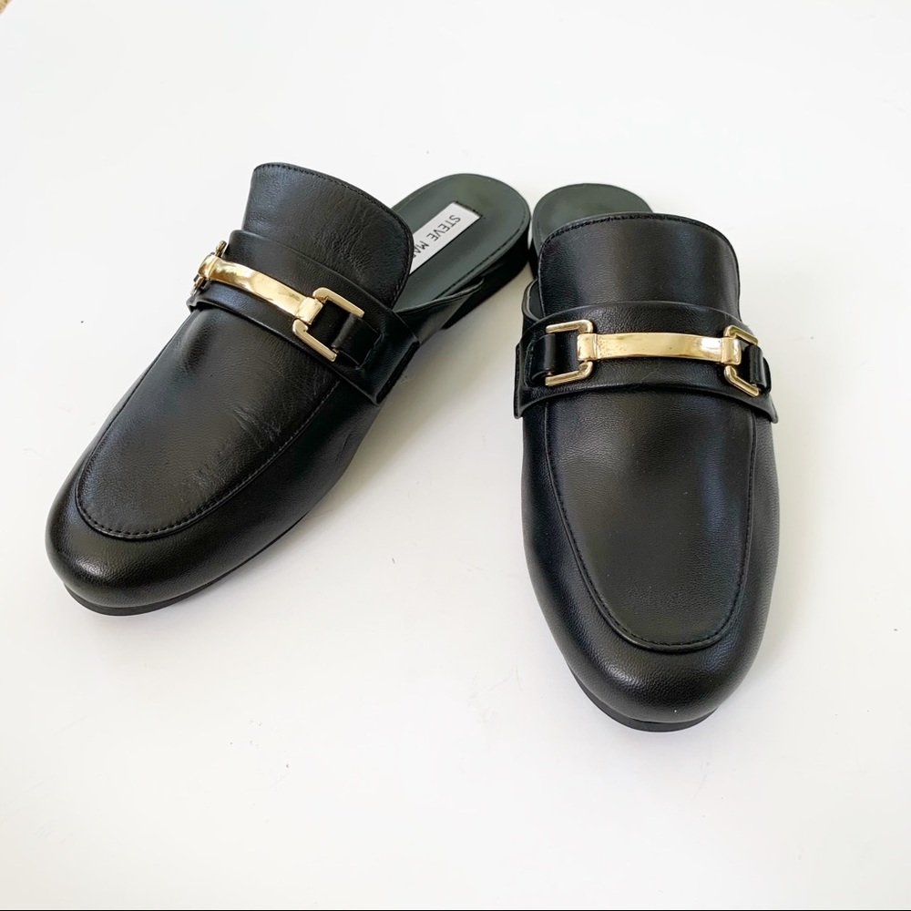 Steve Madden Celeb Leather Bit Slip On Loafer 7.5 - Picture 3 of 7